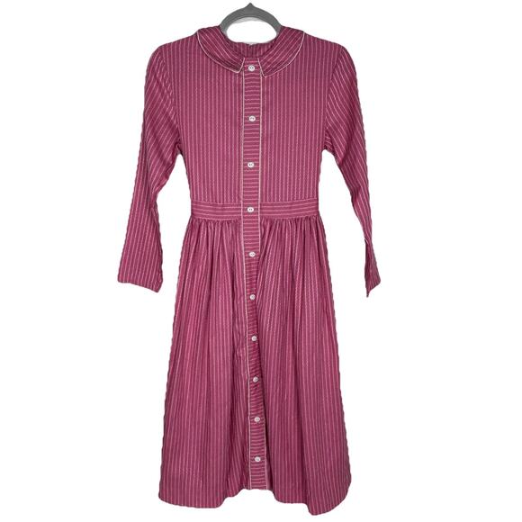 VTG Pleasant Company Sz 14 American Girl Dress Like Your Doll Abby meet dress - Picture 1 of 9